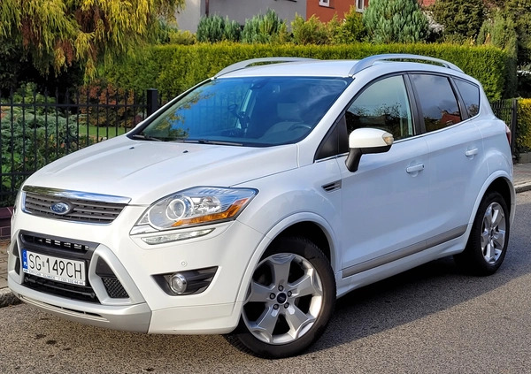 Ford Kuga cena 43900 przebieg: 164000, rok produkcji 2012 z Gliwice małe 436